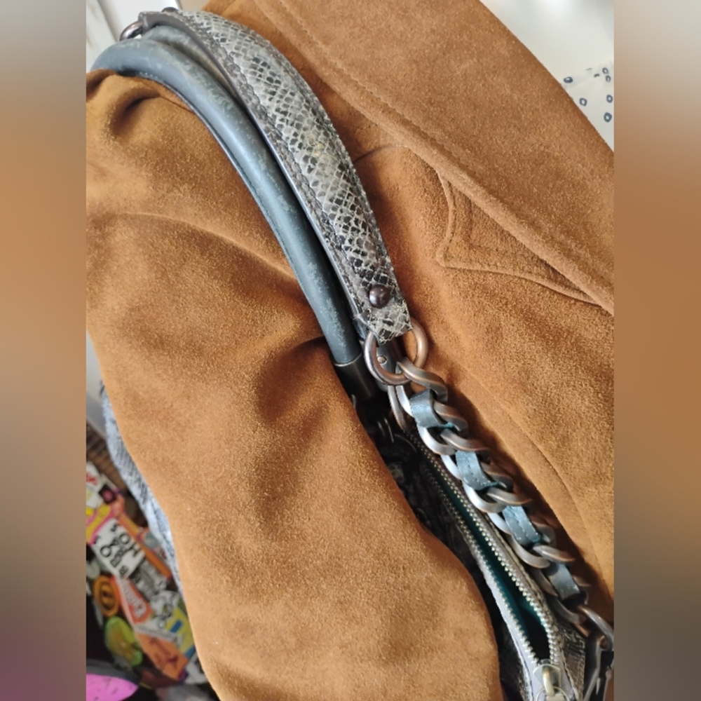 Coach Limited Edition Python Sophia Shoulder Bag - Picture 4 of 13